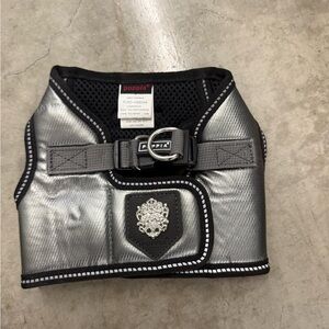 Two Puppia Charcoal Dog Harness never worn